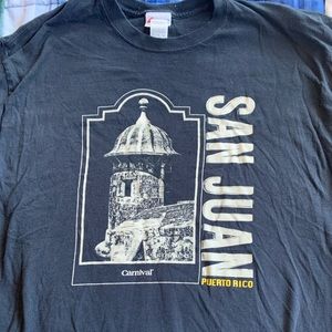 Carnival Cruise Line Navy Blue T-Shirt